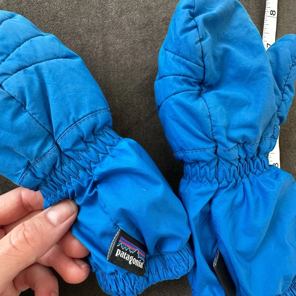 Patagonia Kids' Vibrant Blue Mittens